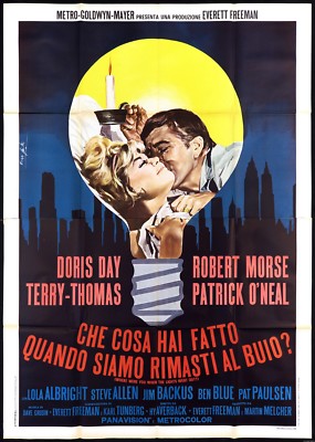 WHAT DID YOU DO WHEN WE STAYED IN THE DARK? MANIFESTO FILM MOVIE POSTER 4F