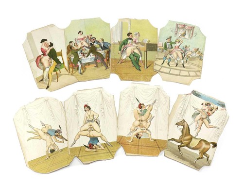 Peter Fendi: Collection of Biedermeir Erotic Illustrations - Picture 2 of 3