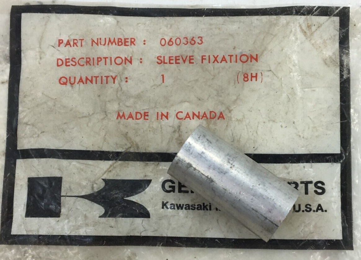 Kawasaki Sno-Jet 060363 Vintage Snowmobile Idler Shaft Spacer 77