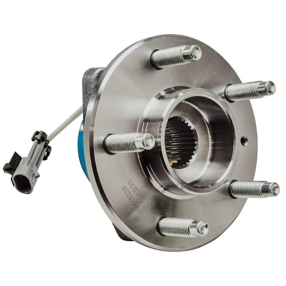 Conjunto de buje y cojinete de rueda delantera AWD 5 tacos para Cadillac STS 2005-2009 Foto 4 de 4