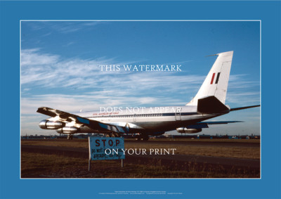 Royal Australian Air Force Boeing 707 Art Print   Ex-Qantas   2 sizes Poster