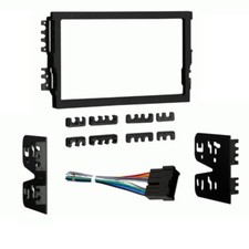 95-7309 Car Stereo Double Din Radio Install Dash Kit  Wires for Select Hyundai