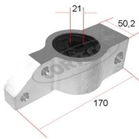 Corteco Querlenkerlager Lenker Vorne Passend FüR VW Golf VI V 80005075
