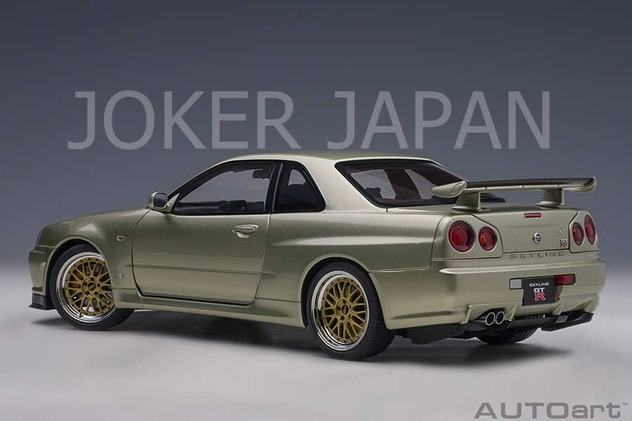 AUTOart Nissan Skyline GT-R (R34) V-Spec II Nür BBS (Millennium