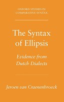 The Syntax Of Ellipsis | Craenenbroeck | Buch | Gebunden | Englisch | 2014