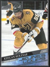 2020-21 UD Series 2 Keegan Kolesar 477 Young Guns Jeunes Loups RC