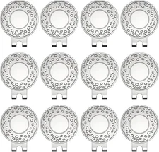 Magnetic Golf Hat Clip Ball Aiming Marker Professional Sliver 