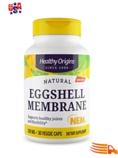Eggshell Membrane Supplement | Natural Joint Support | 500mg 30 Veg Caps