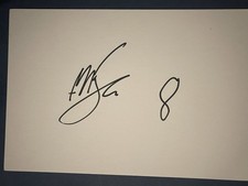 Matt Fagerson - Scotland Rugby Signed Card