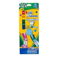 Crayola Pip Squeak Markers, Water-Resistant, 16 Colors, 588703, Authentic