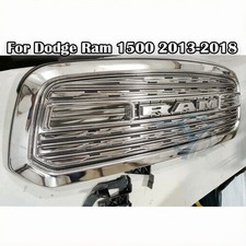 All Chrome Front Grille For 2013-2018 Dodge Ram 1500 New Style Grill Wletters All Chrome Front Grille For 2013-2018 Dodge Ram 1500 New Style Grill Wletters