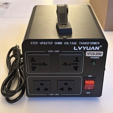LVYUAN Voltage Transformer Converter 2000 Watt Step Up/Down Converter