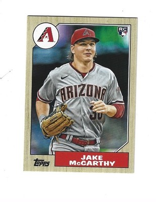 2022 Topps Archives #203 Jake McCarthy RC ARIZONA  DIAMONDBACKS