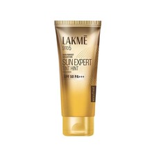 1 Pack Lakme Sun Expert SPF 50 PA  TInt Hint Sunscreen Free Shipping 50 ml 