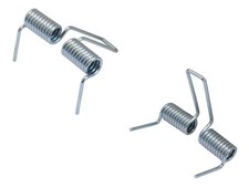 2x Ressort pour le bac de ramassage adapté pour Powertec PPLM 42 Tondeuse à gazo