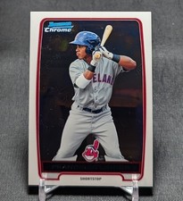 Francisco Lindor Prospect Rookie RC 2012 Bowman Chrome Card BCP-3 Guardians/Mets. rookie card picture
