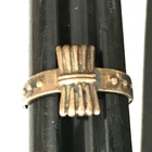 Vintage Ring MARKED 925 STERLING SILVER Size 7 Band Jewelry lot y