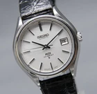 OH [EXC+5] Vintage KING SEIKO HI-BEAT 5625-7120 56KS 36mm Silver AT Men's Watch