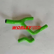 NJ-Silicone Radiator Hose Kit FOR KTM 350 SXF 350SX-F 2011 2012 11 12 GREEN new