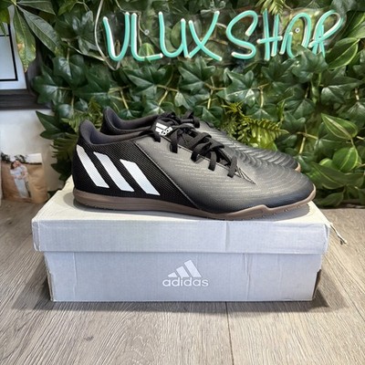 Adidas Predator Edge.4 Indoor Soccer Shoes Black White Men s Size 9.5 US