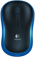 Logitech Kabellose Maus M185 Wireless Mouse Blau Maus
