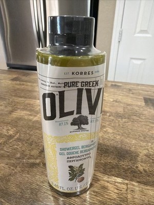 KORRES Pure Greek Olive Oil  Bergamont (Wild Flower )Shower Gel 8.45 fl oz  NEW