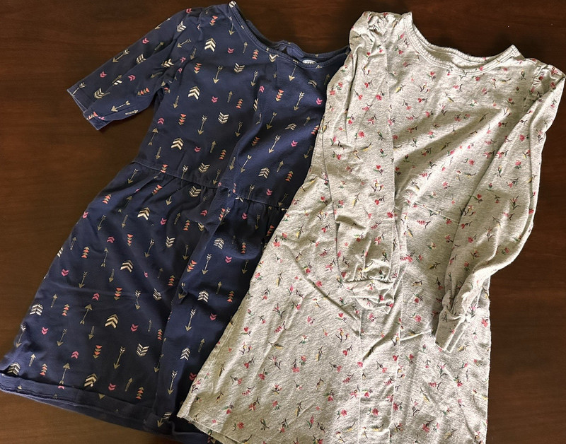 Old Navy 2-Pack Long Sleeve One-Piece Floral Multicolor