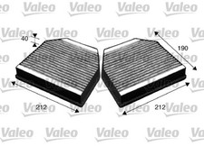 Innenraumfilter VALEO PROTECT 715621 Aktivkohlefilter für MERCEDES SL W461 W463