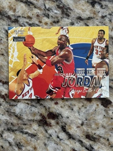 1997-98 Fleer Michael Jordan #23 CRYSTAL Traditions