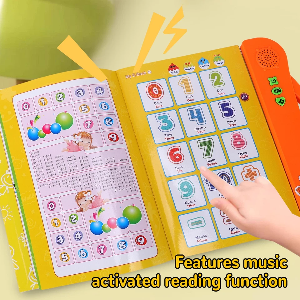 Spanisch Englisch Lernen Sprechenbuch Interaktives Bildungs Elektronisches Fit - Bild 3 von 4