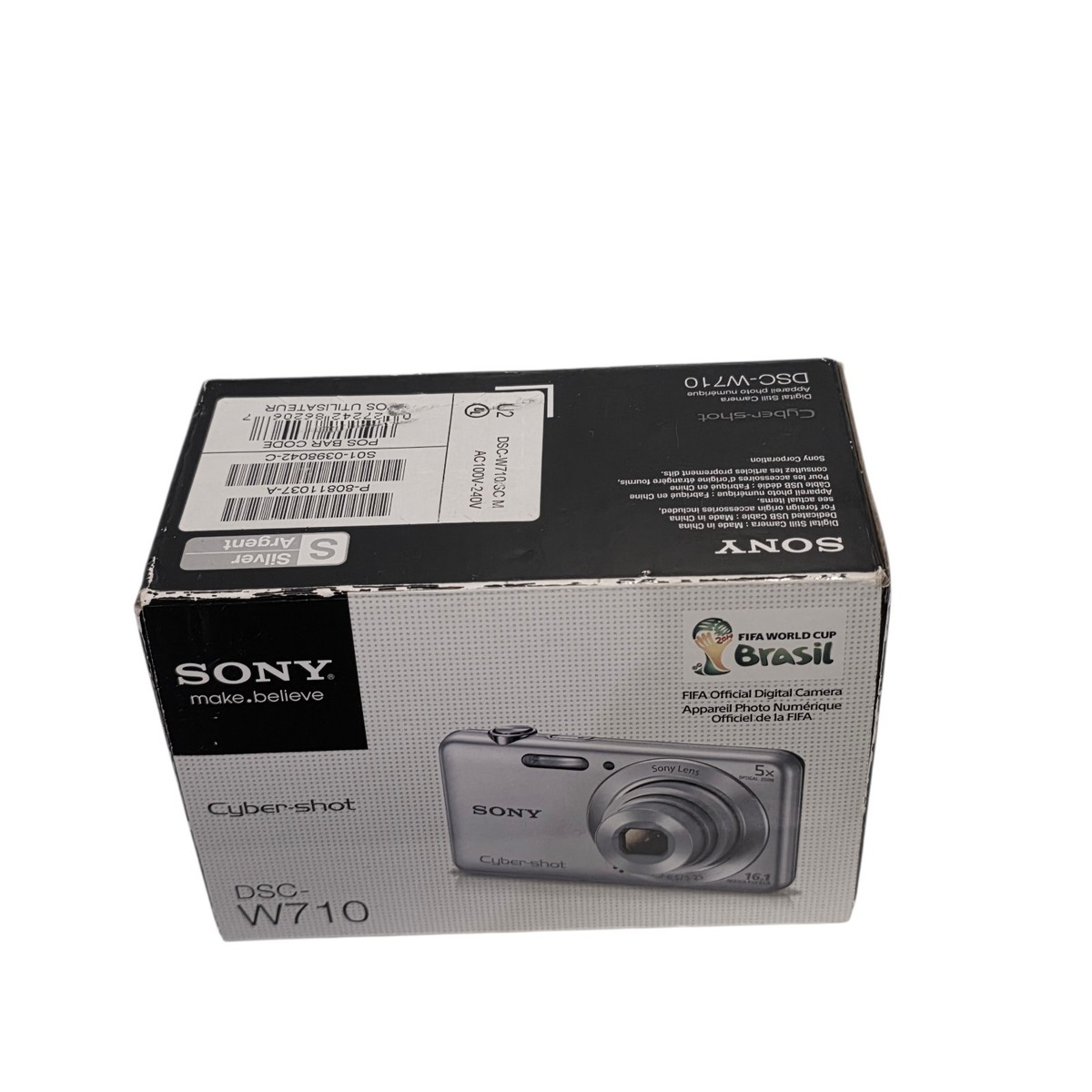 Sony Cyber-shot DSC-W710 16.1MP Digital Camera - Silver for sale