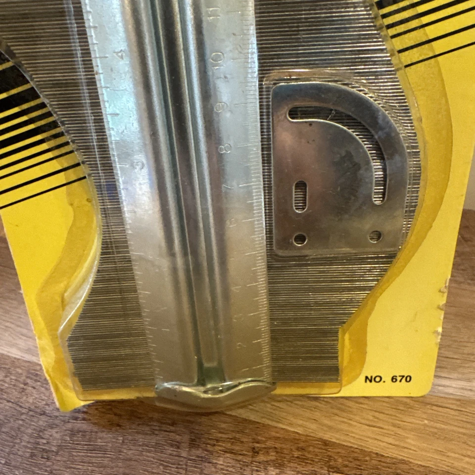 ENKAY 6” 101 Uses Contour Gauge- Woodworking, Flooring, Tile Work, Moulding NEW - Image 4 of 4