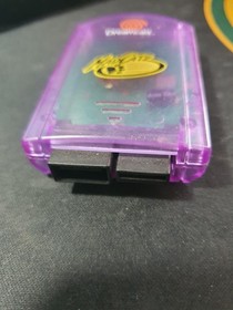 Mad Catz Translucent Purple Memory Card VMU Unit Sega Dreamcast 1999 HTK-7000