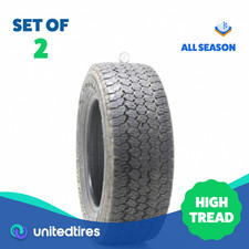 Set Of 2 Used 26560r18 Goodyear Wrangler All-terrain Adventure Kevlar 1bu1s Set Of 2 Used 26560r18 Goodyear Wrangler All-terrain Adventure Kevlar 1bu1s