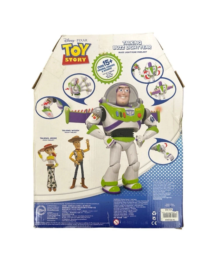 NUEVA FIGURA 2019 Disney Store Toy Story 12" Buzz Lightyear muñeca parlante - RETIRADA Foto 2 de 2