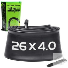 1 Pack 26x4 Fat Tire Tube with AV 32mm, 26x3.5-4.5 Fat Bike Tubes Heavy Duty