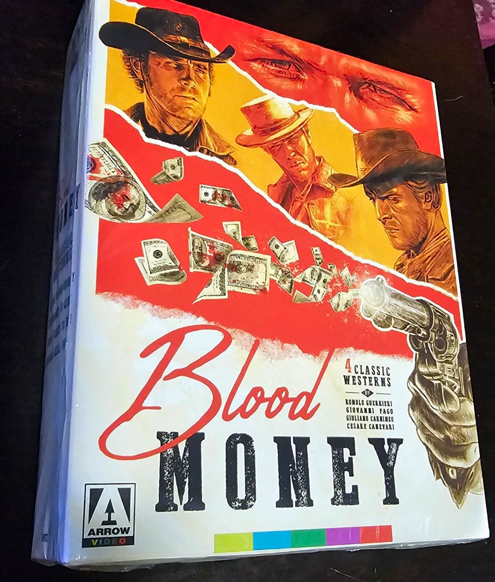Arrow Video Blood Money 4 Classic Westerns Special Edition Blu-ray Box Set