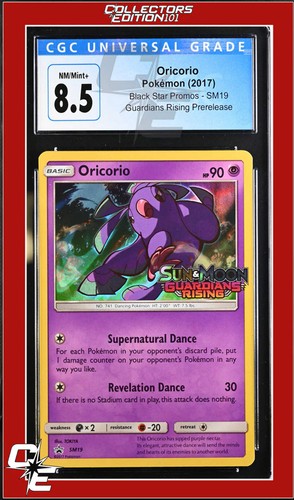 Oricorio graded CGC 8.5 for sale on eBay