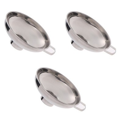  3 Pcs Marmeladentrichter Einfülltrichter Edelstahl Edelstahlsieb