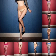 High Waisted Women's Pantyhose Seamless Oily Stockings Tights with Deep Crotch