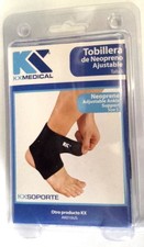 AK010US Neoprene AnkleFoot Support Adjustable Black Brace Elastic Wrap Protector