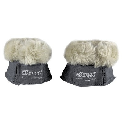 EQuest Hufglocke Melange speziell für Mini-Shettys, 2er Set - Schwarz Huf Pony