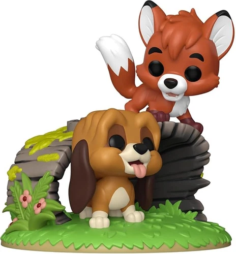 Funko Pop! Moment Disney The Fox and the Hound Tod & Copper Vinyl Figure NWT