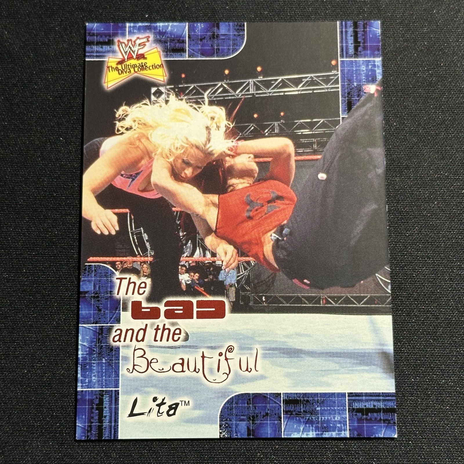 2001 Fleer WWF Ultimate Diva Collection The Bad and The Beautiful LITA #14 BB