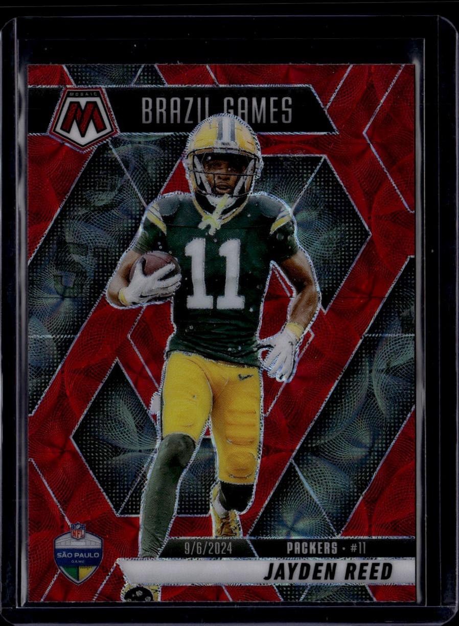 2025 Panini Mosaic #264 Jayden Reed Red Scope