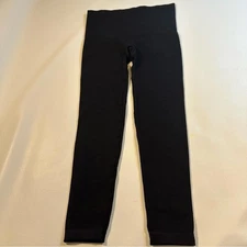 SPANX Size L Black Nylon & Elastane Daywear Leggings