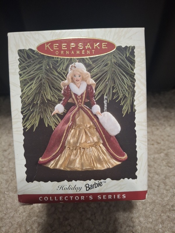 Hallmark Keepsake Christmas Holiday Barbie Ornament