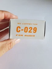 Oyaide IEC Connector C-029- NEW "U.S SELLER"
