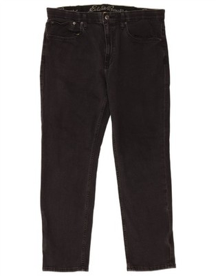 Eddie Bauer Herren Straight Jeans W38 L30 schwarz FH11