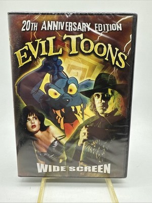 EVIL TOONS 20th Anniversary Edition DVD NEW SEALED David Carradine